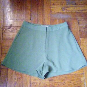 Love, Bonito Women's Shorts. 100% Polyester lining. Size 8. Sage Green